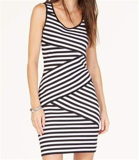 michael kors stripped bodycon dress|Michael Kors Metallic Striped Mini Bodycon Dress on SALE.